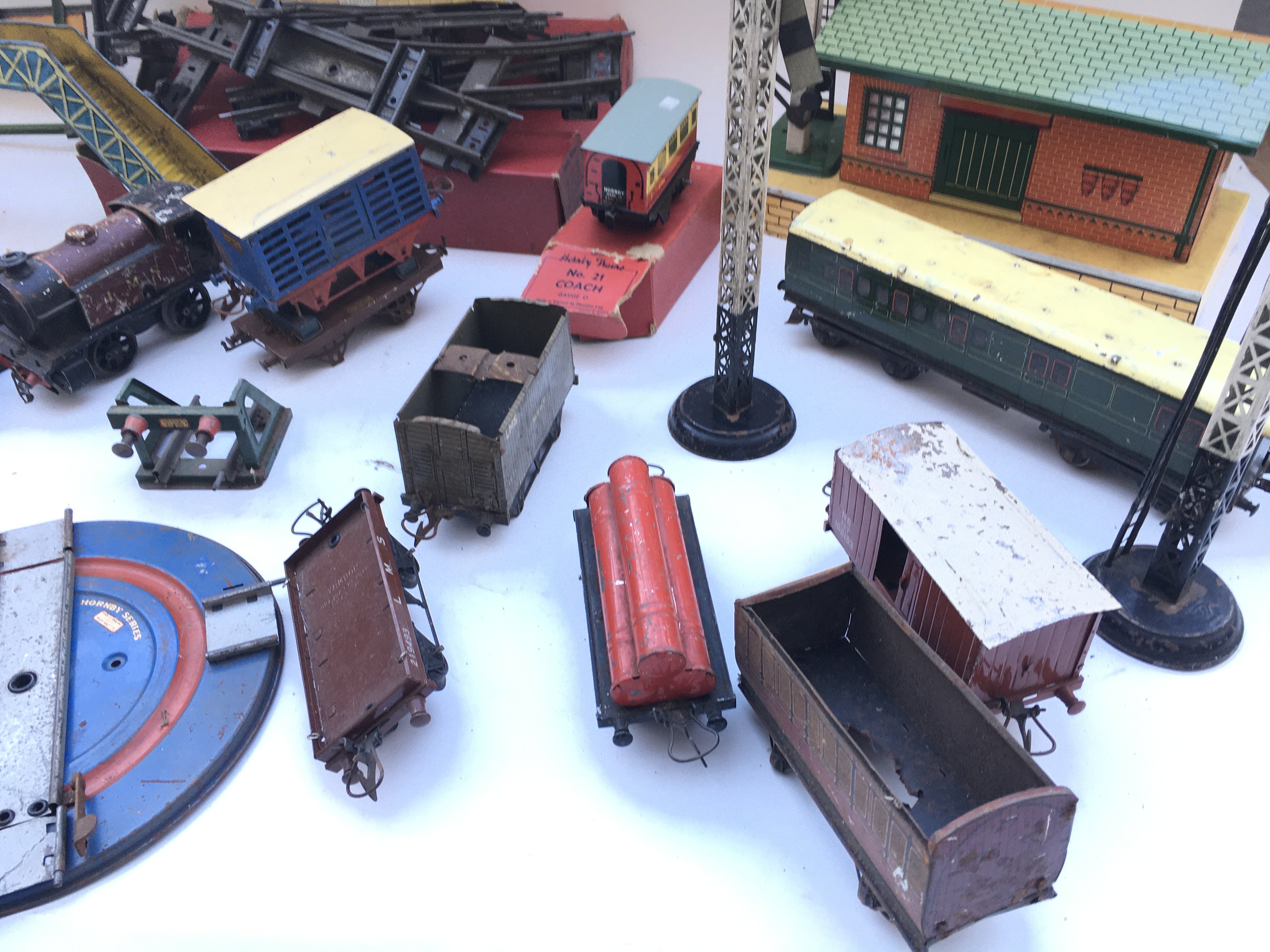 Large collection of Hornby including trains - track - setting. - Image 2 of 4