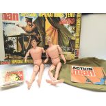 A Box Containing a Collection of 2 X Action Men (