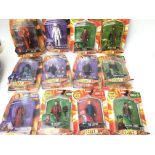 A Collection of Carded Doctor Who Figures. Includi