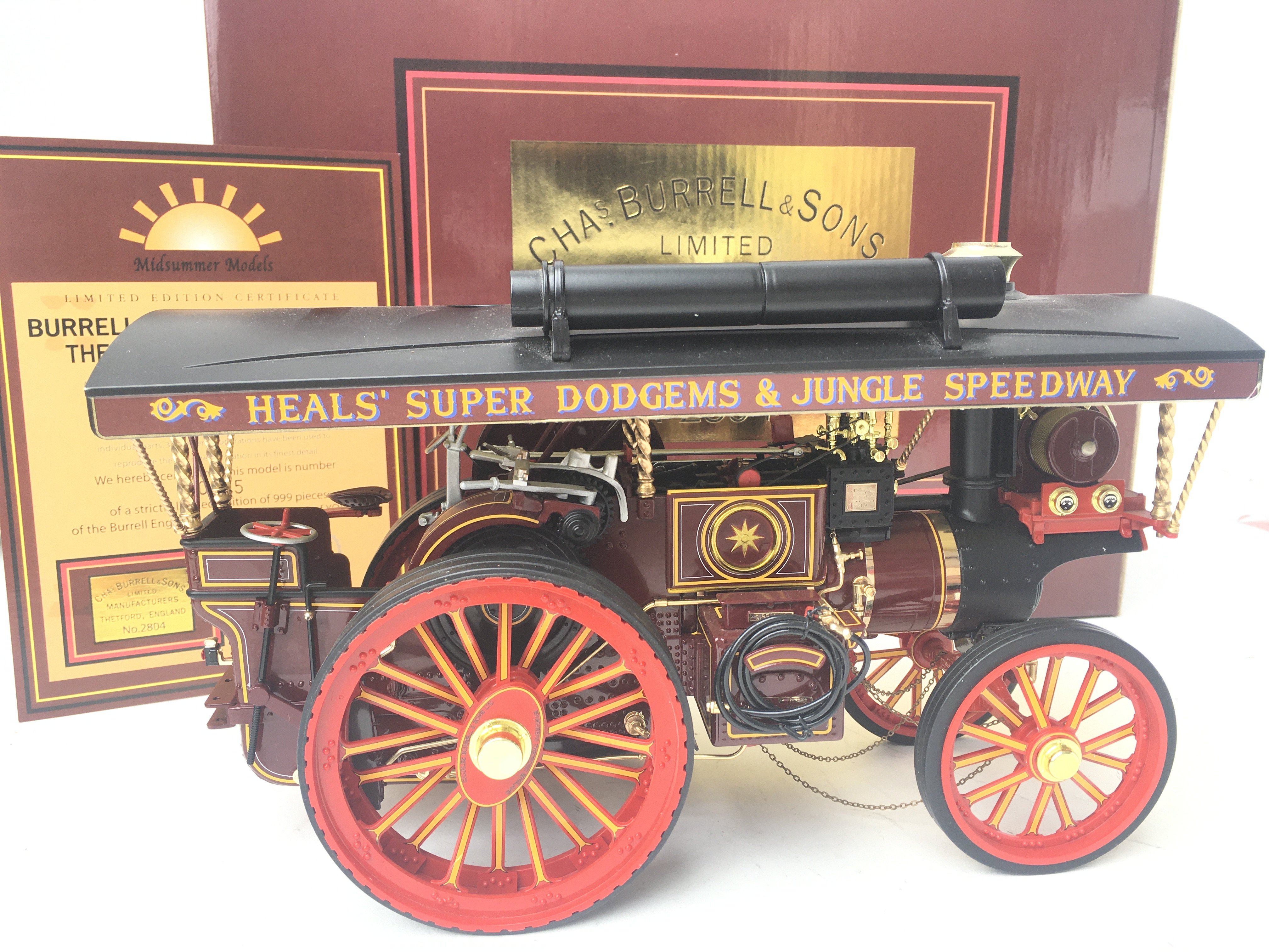 A Boxed Midsummer Models Burrell Showmanâ€™s Engin - Image 2 of 2