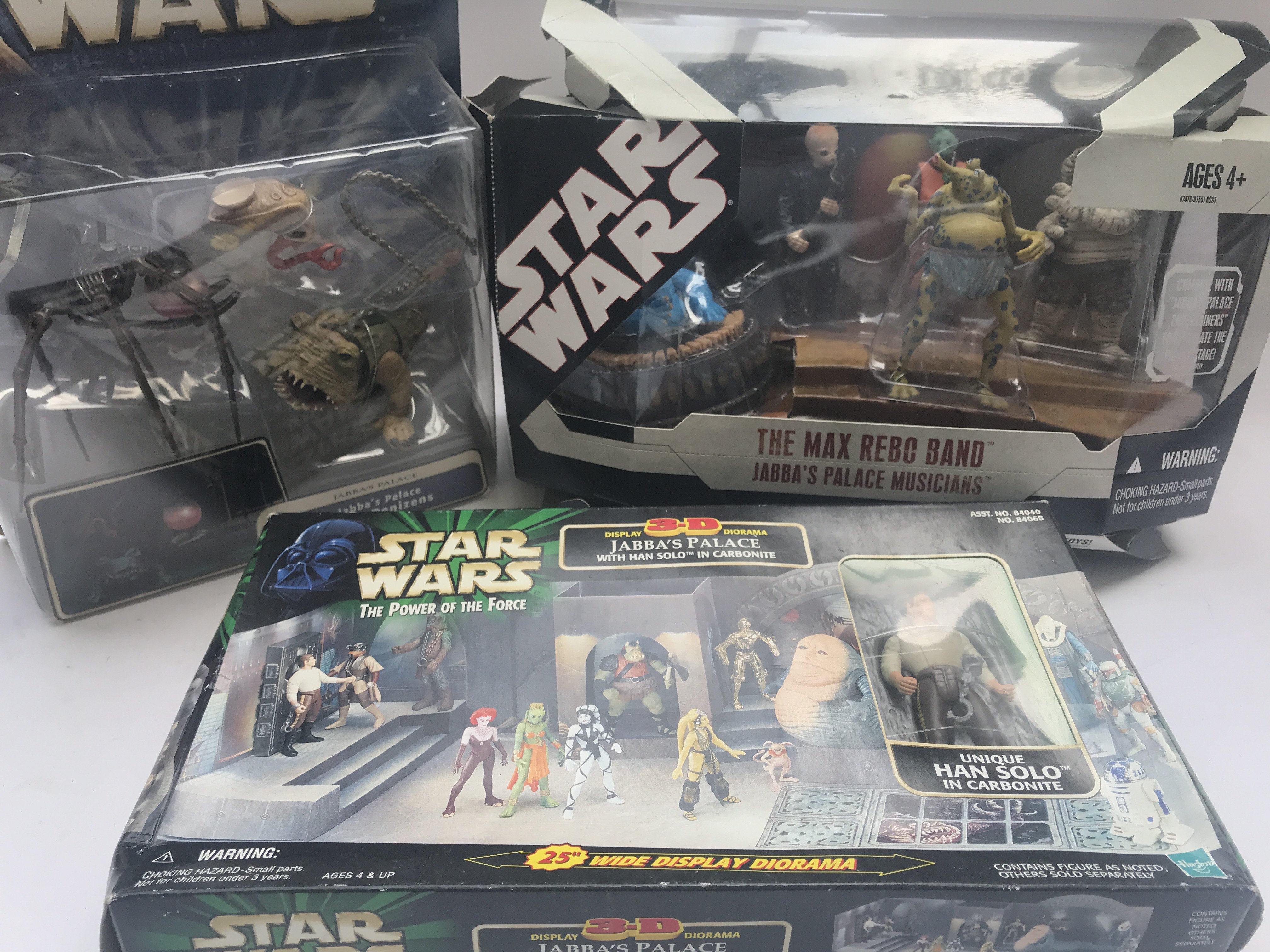 A Star Wars Boxed Jabbas Palace Court Denizens. A