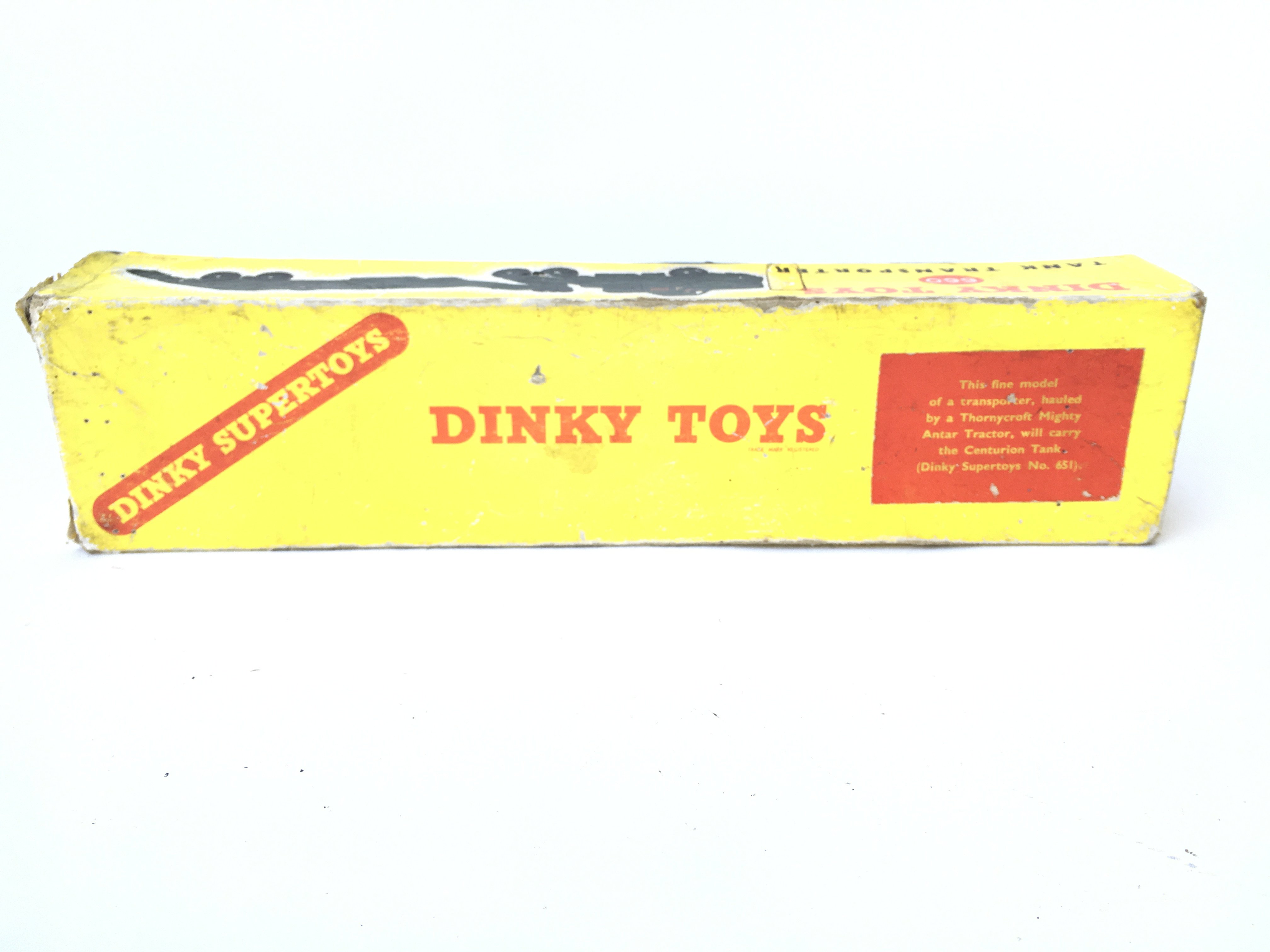 A Boxed Dinky Supertoys Tank Transporter.#660 - Image 3 of 3