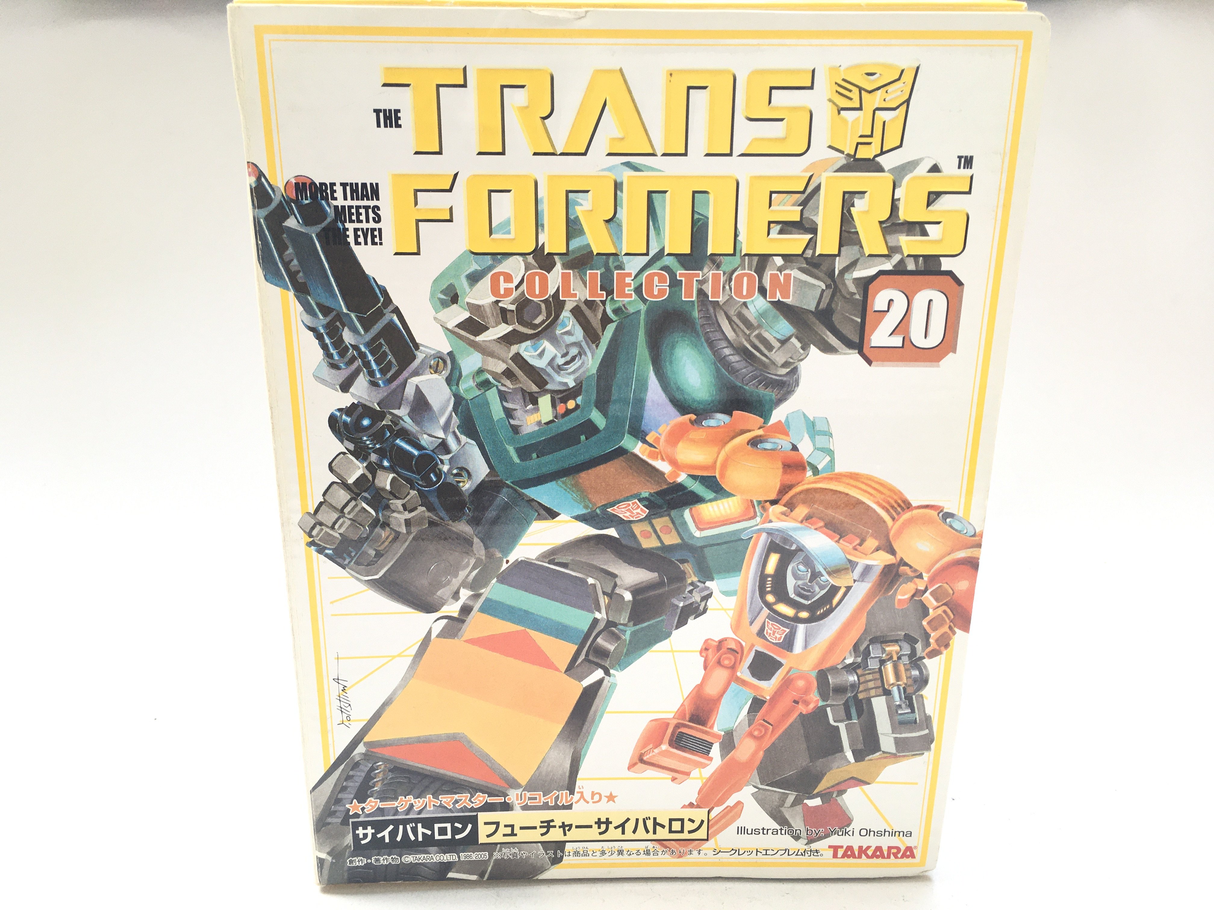 A Boxed Takara Transformers #20 Chear & Wheelie.