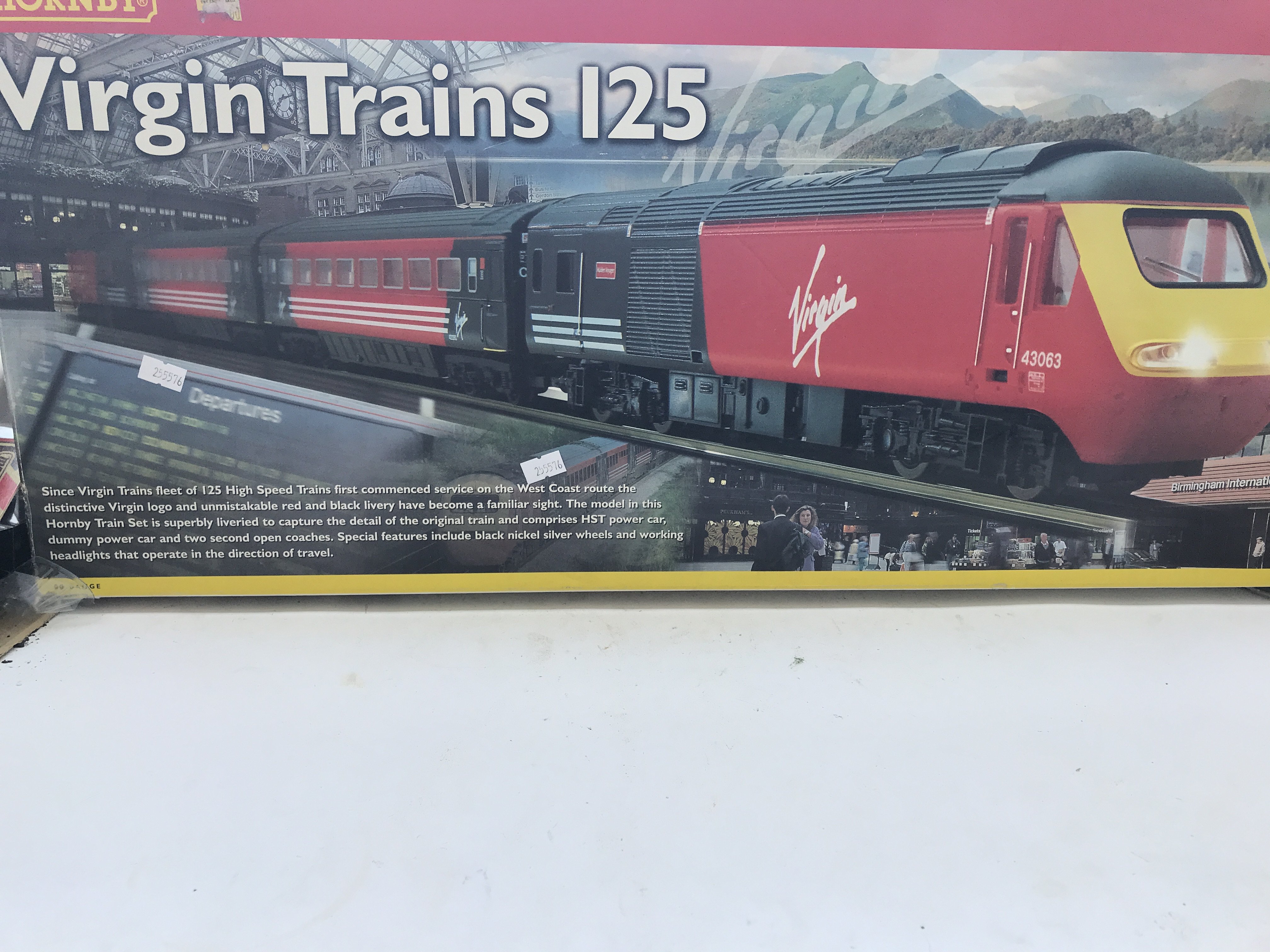 A Boxed Hornby Virgin Trains 125.# R1023.