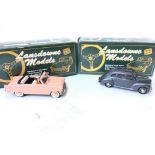 2 X Lansdowne Models including LDM 23x 1962 Ford Consul MKII Convertible and LDM 1953 Jowett Javelin