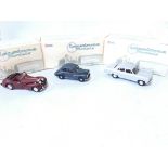 3 X Lansdowne Models including LDM 36 1952 Morris Minor Series II. LDM 37 1949 Triumph 2000 Roadster