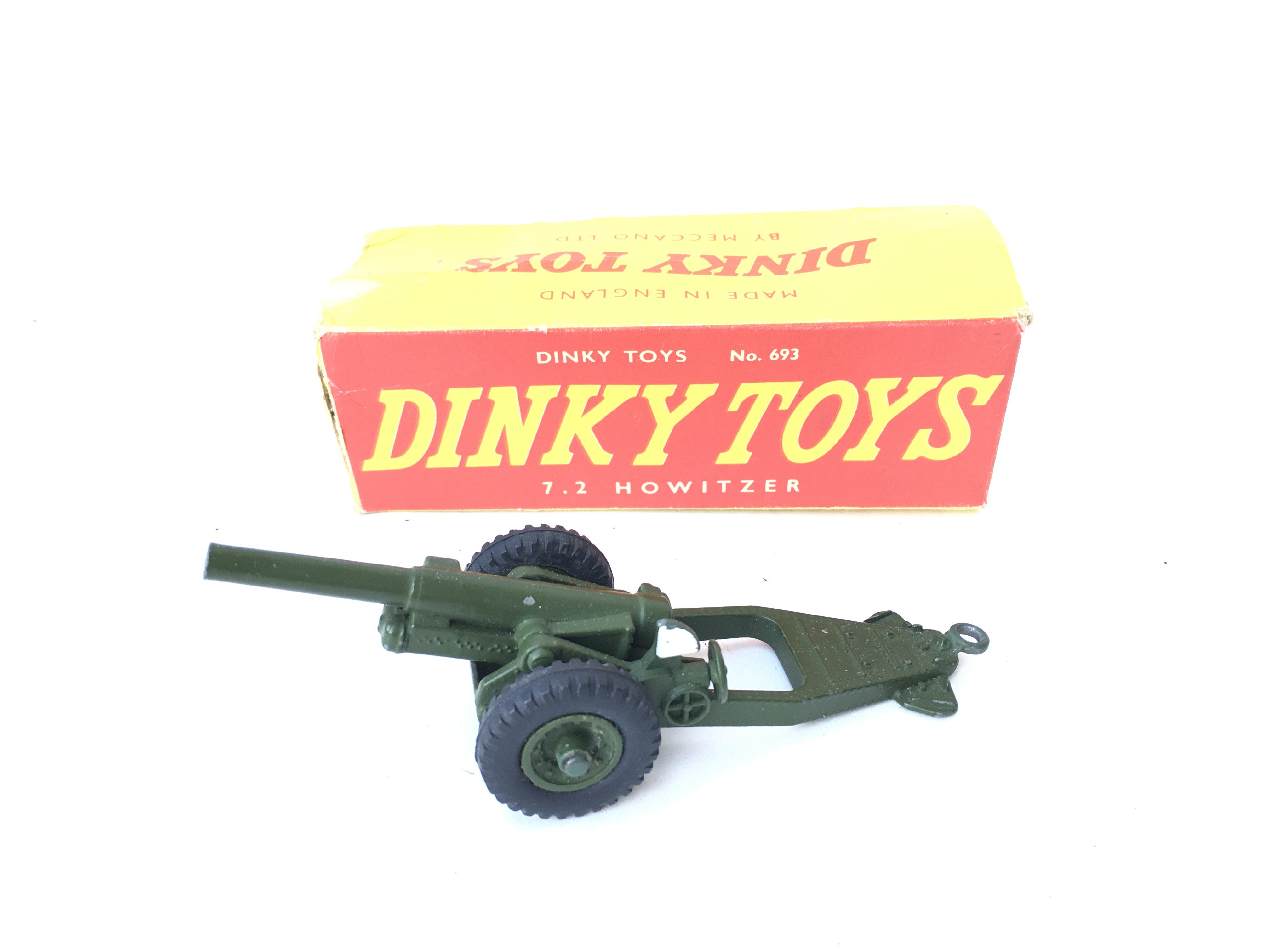 A Boxed Dinky 7.2 Howitzer Gun #693. - Image 2 of 3