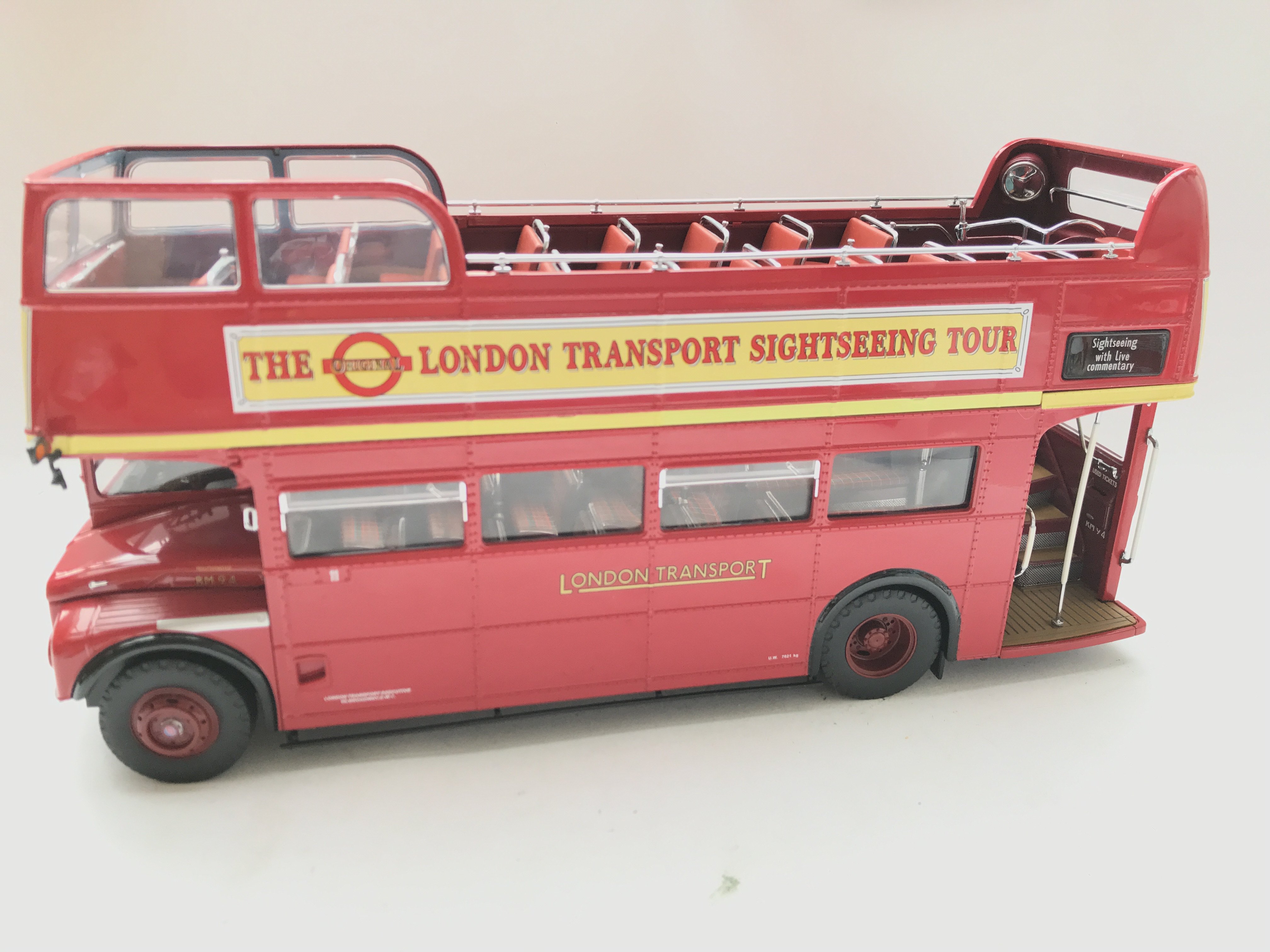 A Sun Star Open Top Routemaster Boxed 1:24 Boxed.A