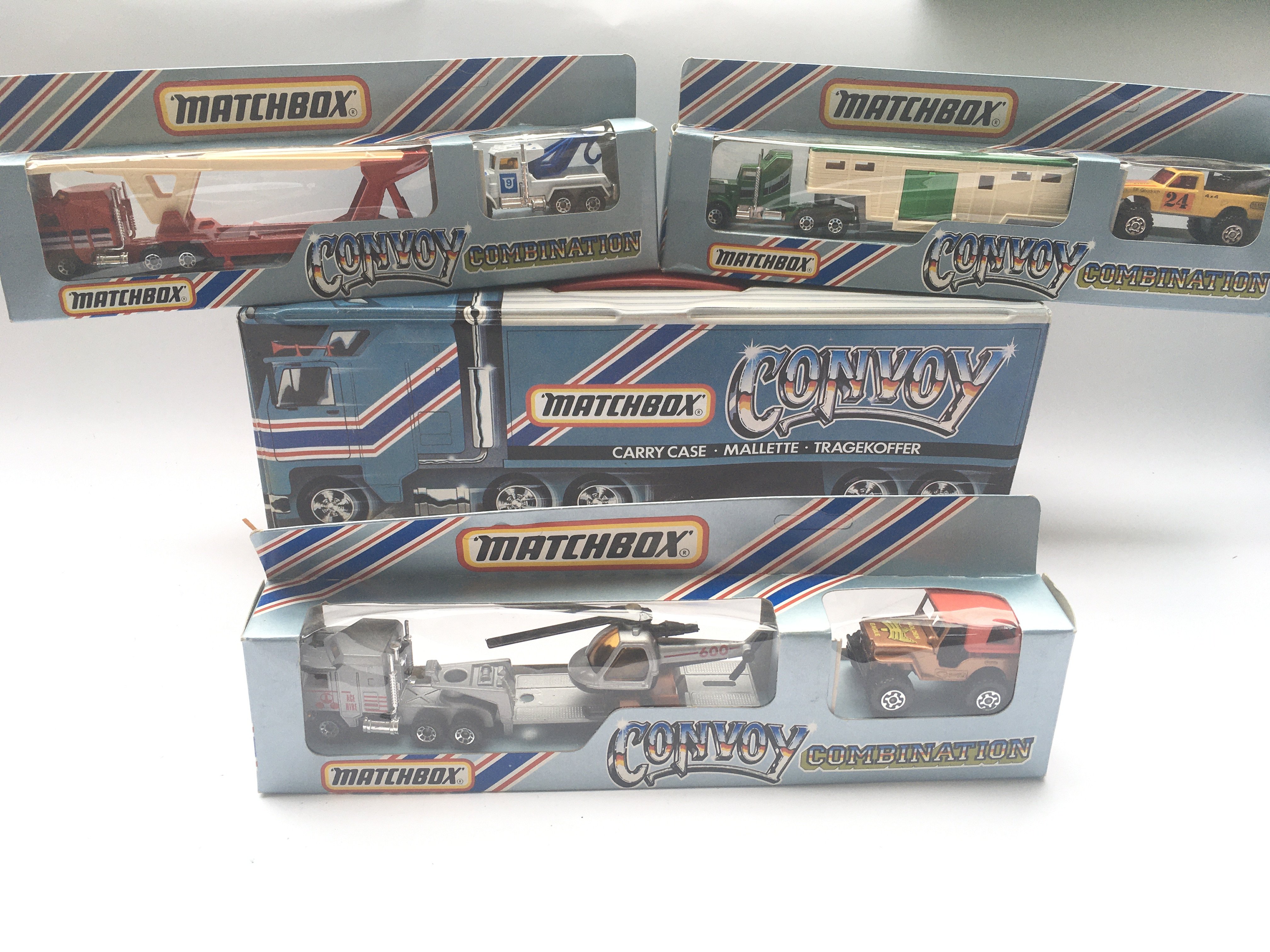 A Collection of Boxed Match Convoy Combination Veh