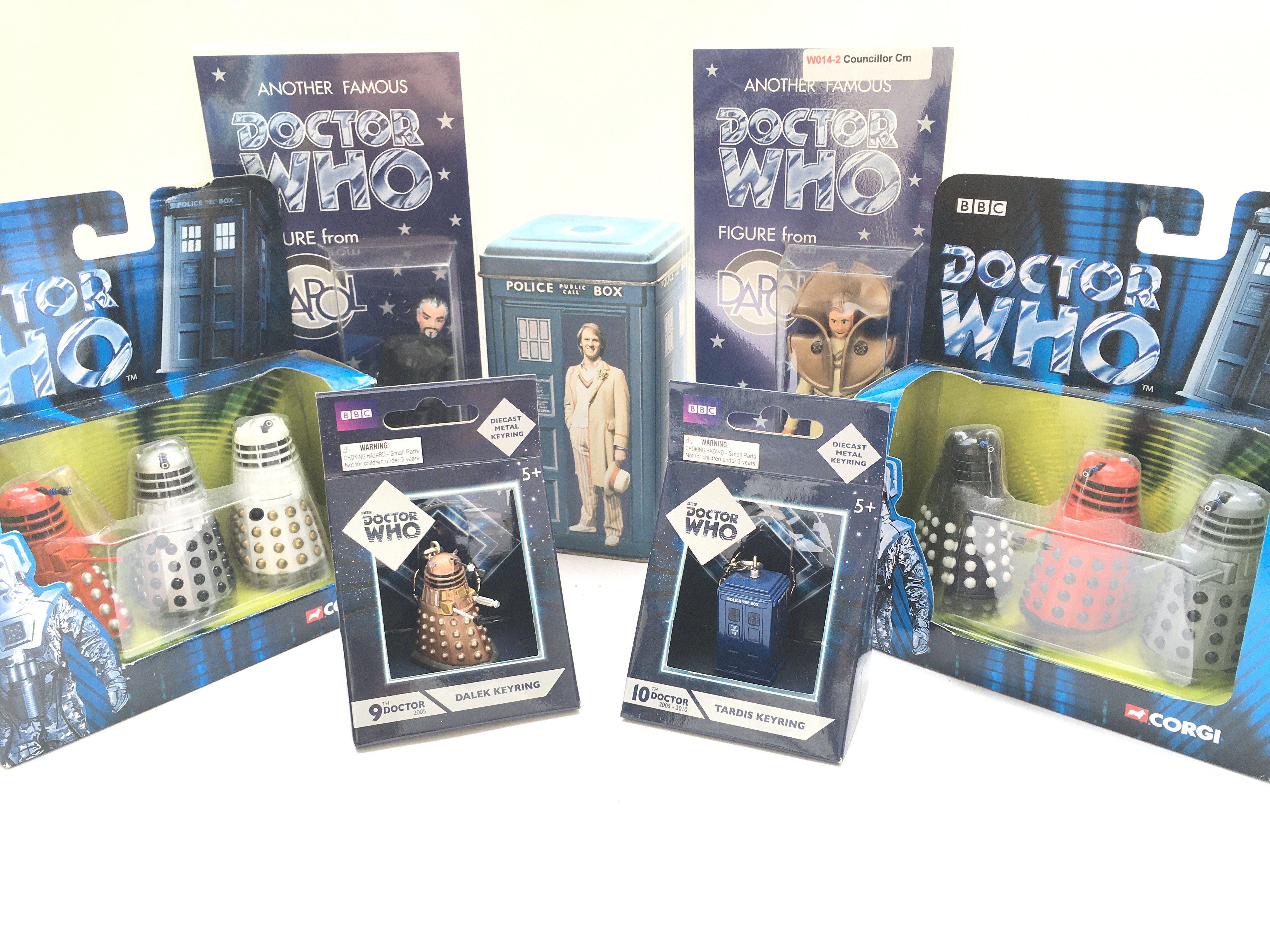 A Collection of boxed Corgi Dalek sets # Ty96204.