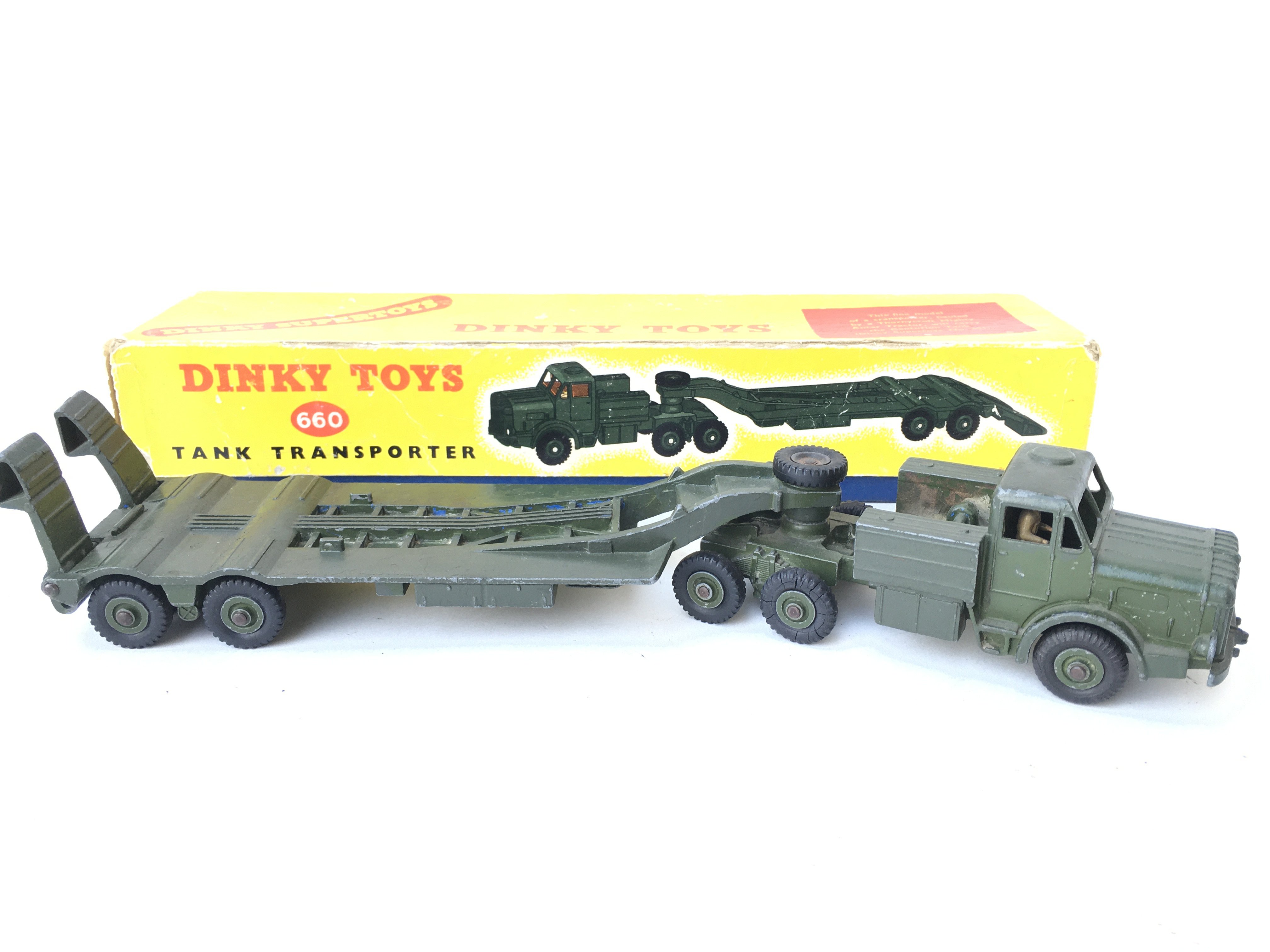 A Boxed Dinky Supertoys Tank Transporter.#660 - Image 2 of 3