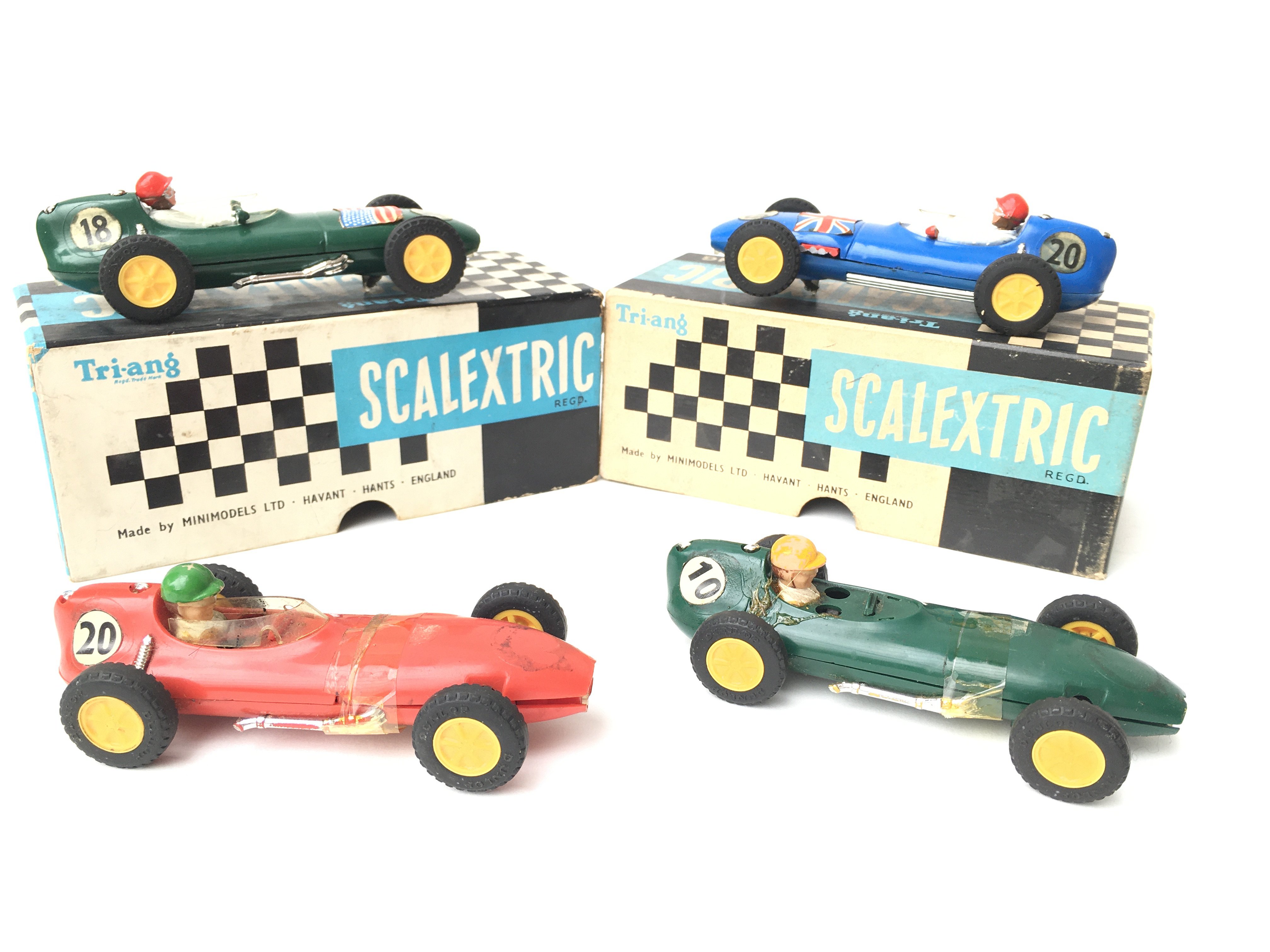 4 X Vintage Scalextric Cars (2 Boxed) including Lo - Image 2 of 3