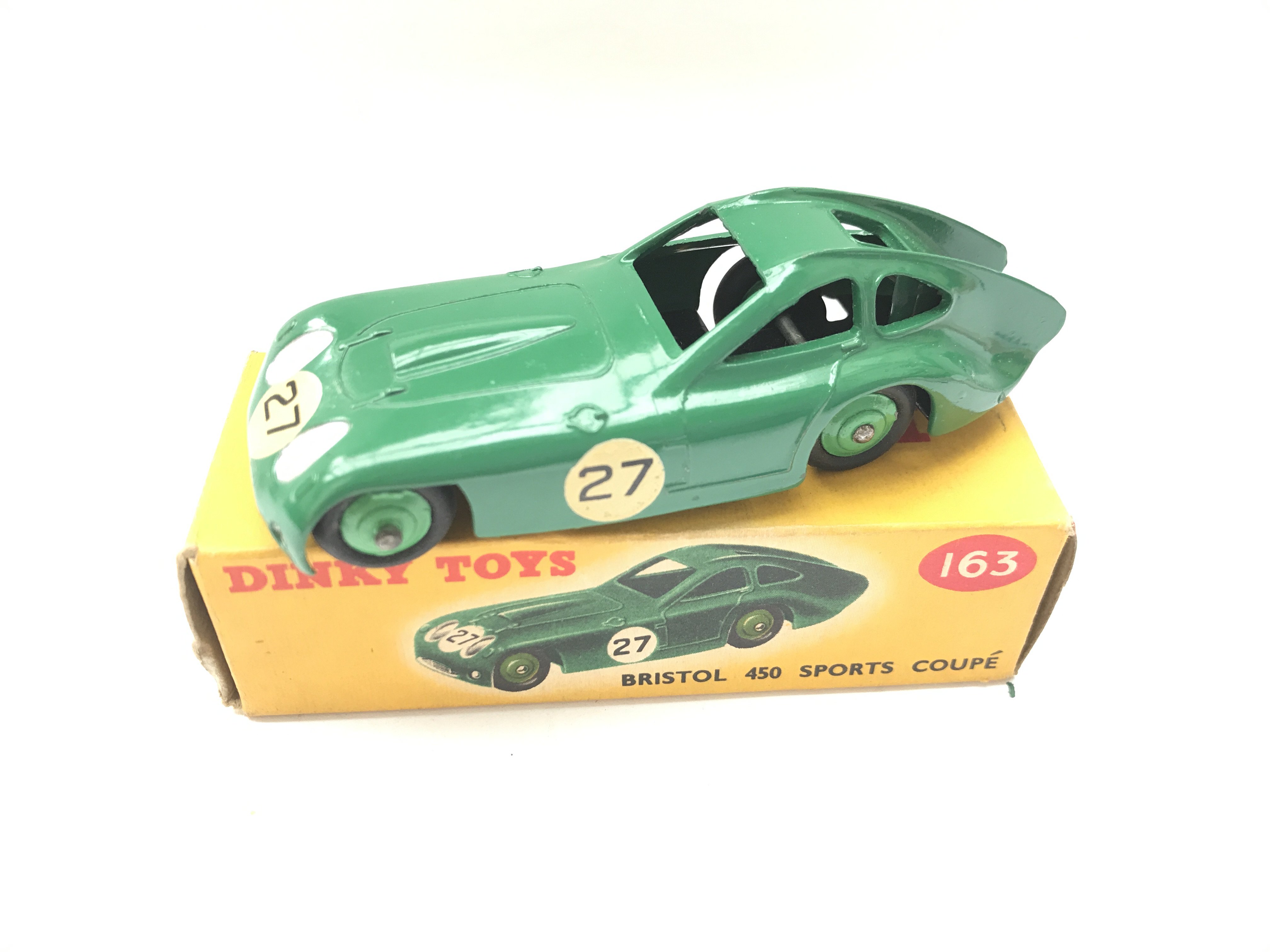 A Boxed Dinky Bristol 450 Sports Coupe. #163