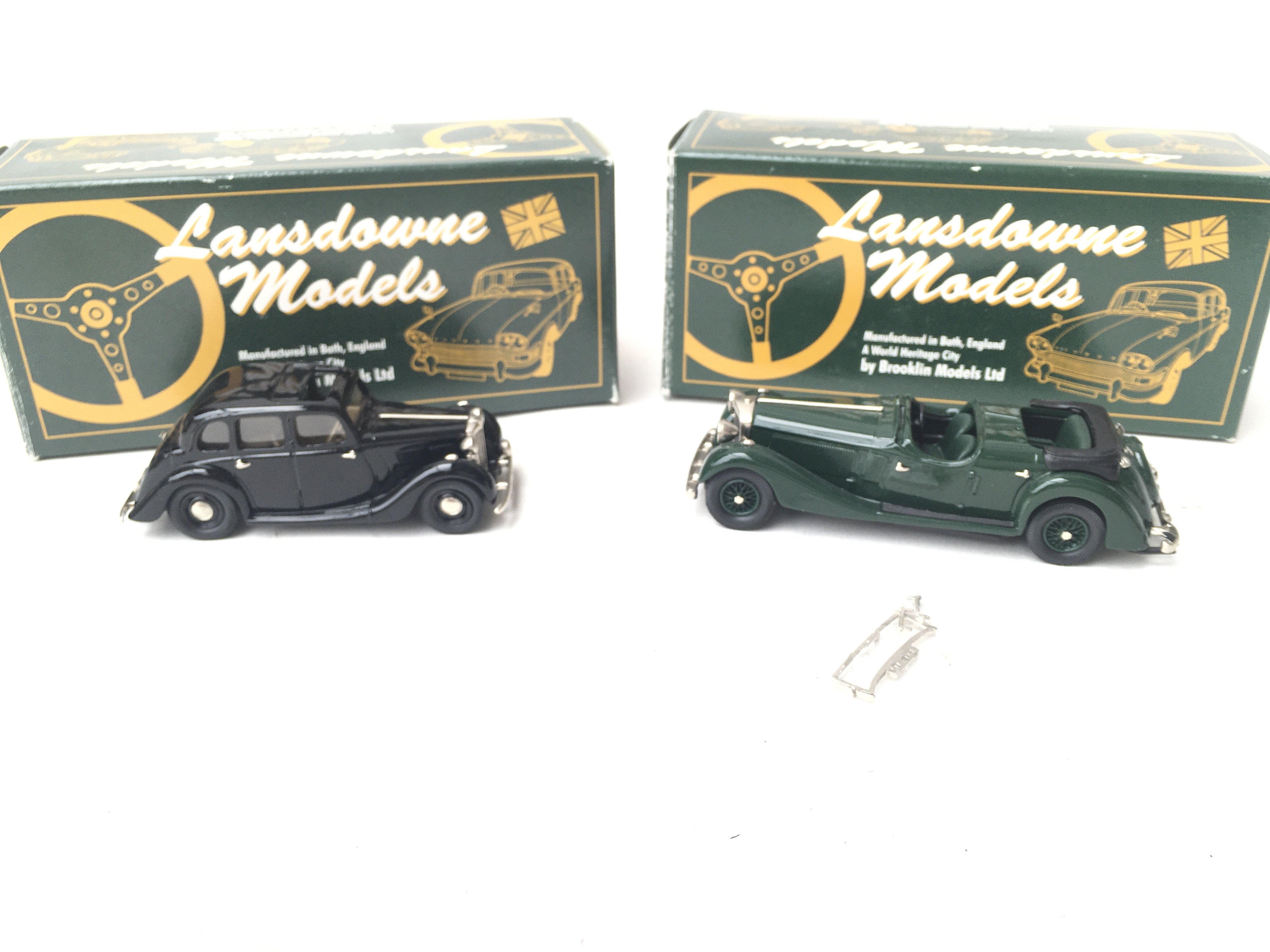 2 X Lansdowne Models. LDM 28 1947 MG Saloon Type Y
