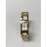 A boxed gold tone Calvin Klein watch - NO RESERVE