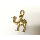 9ct Camel Charm. 1.80grams