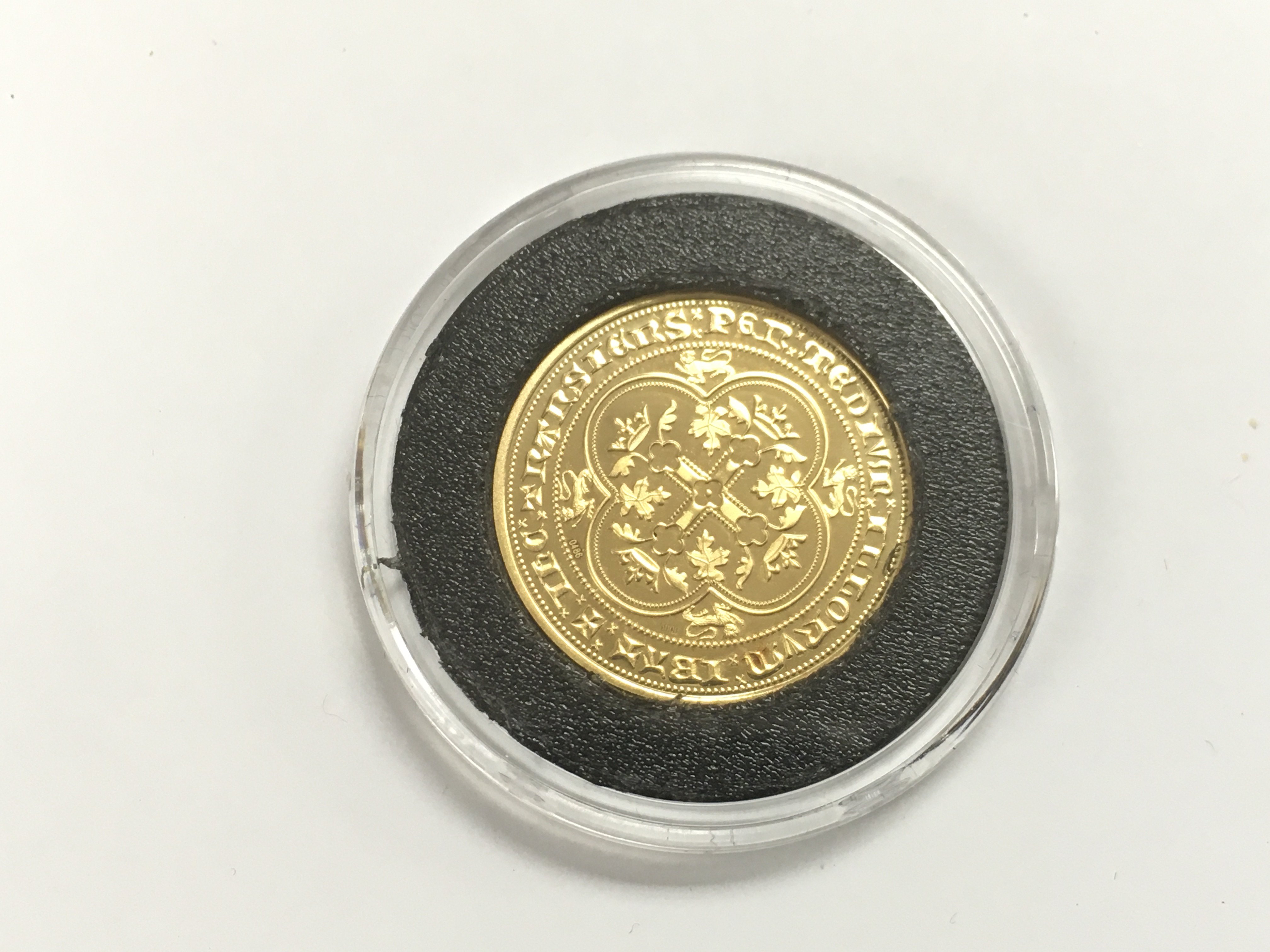 A gold proof double leopard coin from the Millionaires collection with COA. - Image 2 of 3