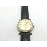 A vintage Bulova watch with baton and Arabic numer