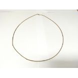 9ct Rope chain. 5.76 grams.