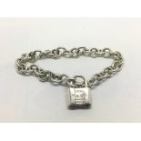 A fully hallmarked Tiffany & Co bracelet.