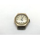 A 9ct gold cased Tudor watch, seen working, approx