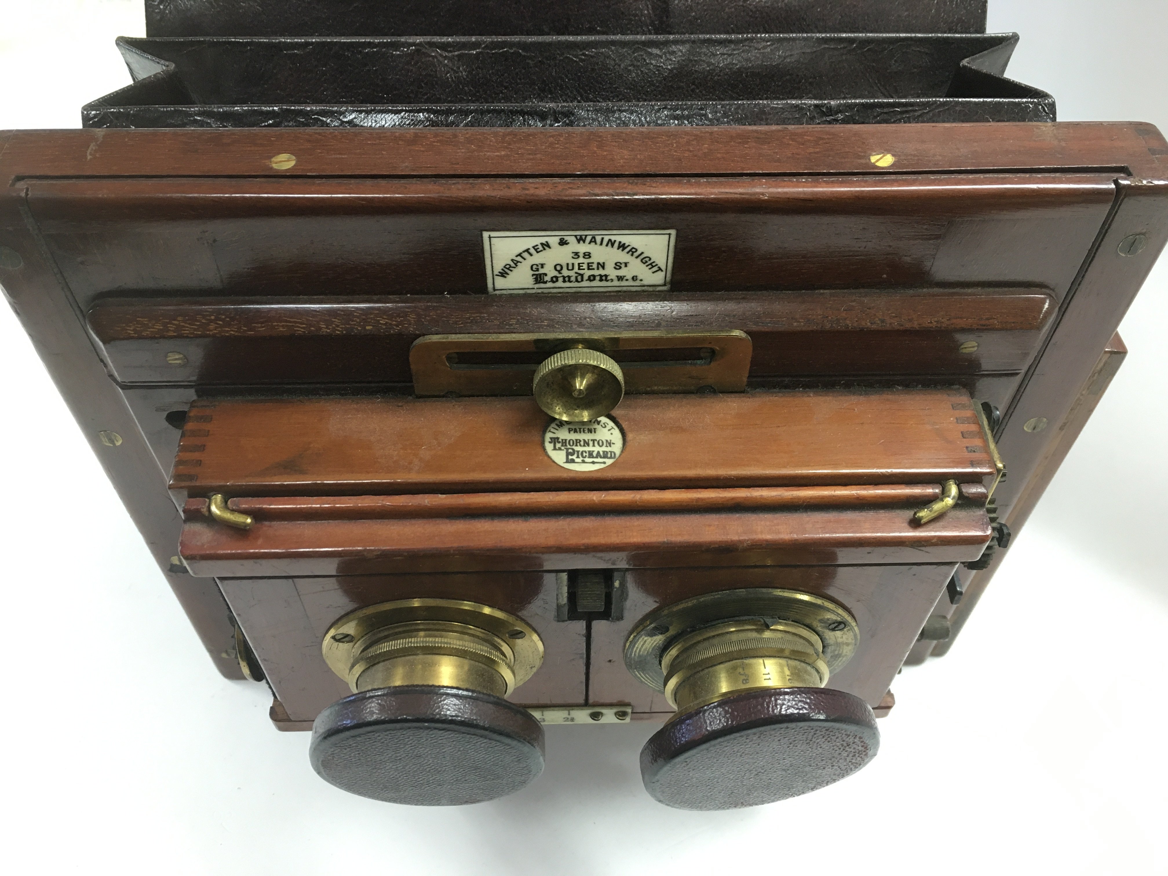 An unusual antique Thornton Pickard bellows camera - Image 3 of 4