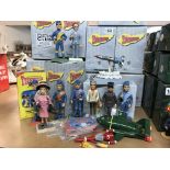 A collection of 10 Robert Harrop thunderbirds figu