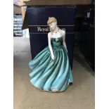 A Collection of 10 boxed Royal Doulton figures.