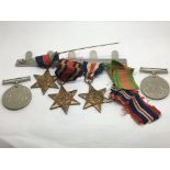 A WW2 medal group.