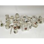 A collection of crested China including some Goss (a lot) - NO RESERVE