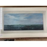 A framed Pastel seascape signed and dated W.Edwards 1913