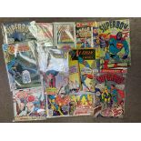 30 assorted 1960s/70s DC comics including 2 page giant Superman.
