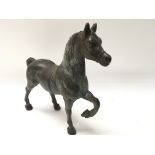 Smaller bronze figure of a mare