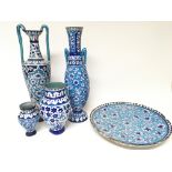 A collection of 19th Century Iznik Middle Eastern