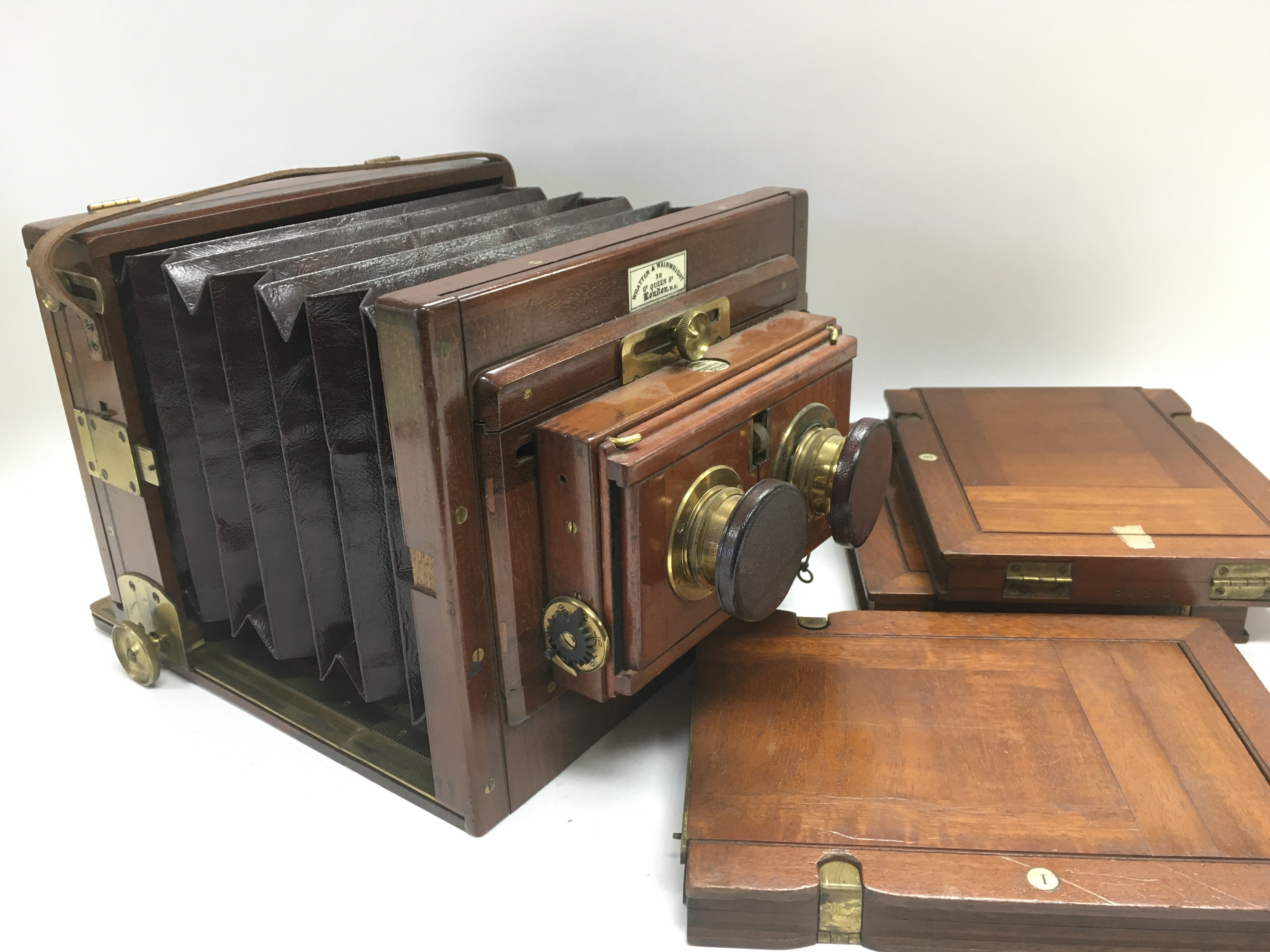 An unusual antique Thornton Pickard bellows camera