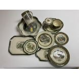 A collection of Adams Oliver Twist Dickens ware - NO RESERVE