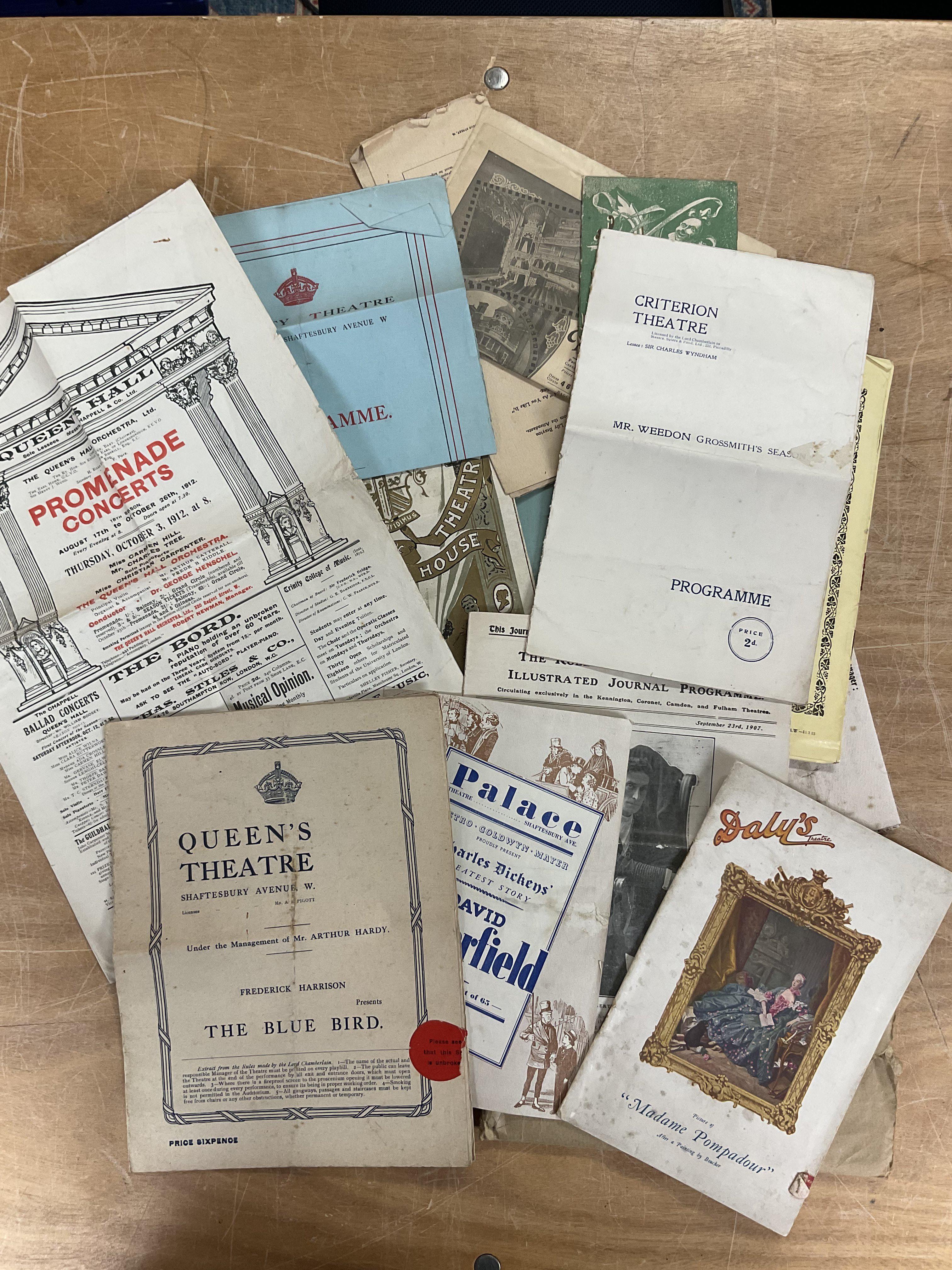 A small collection of early theatre programs c.193