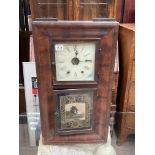 An American wall clock by Jerome & Co. Connecticut - NO RESERVE