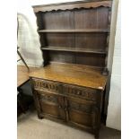 An oak old charm dresser, 97 x 174 x 48cm - NO RESERVE