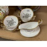 A small collection ceramics consisting of Spode Ch