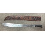 A Second World War U.S. Legitimus No.128 Machete or Bush Knife by Legitumus Collins & Co.