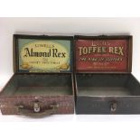 A collection of eighteen vintage tins including tw