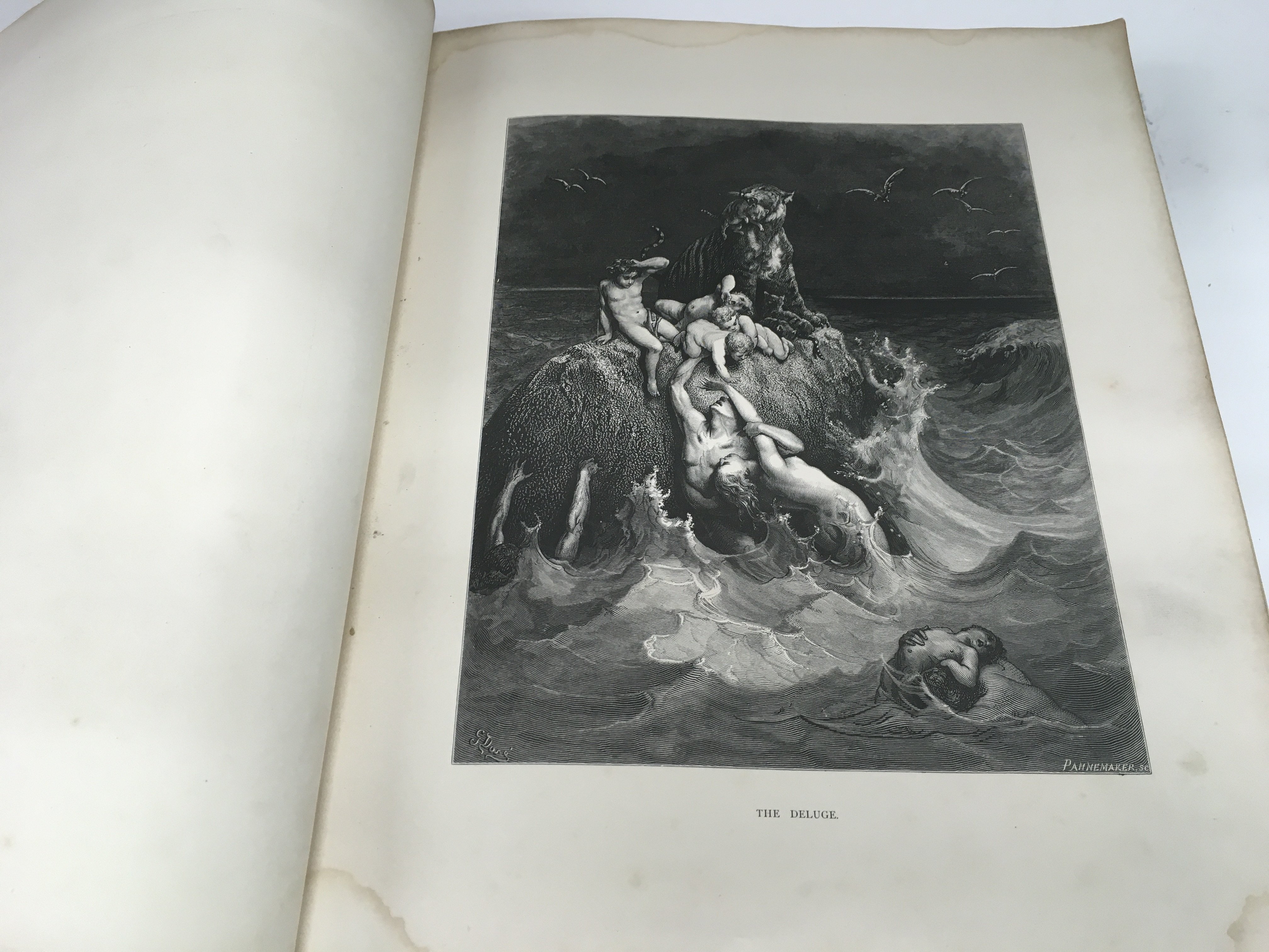 A Victorian book 'The Dore Gallery' containing 250 engravings and published by Cassell, Petter and - Image 2 of 4