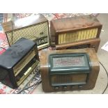 A collection of four Vintage radios (4)