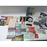 A collection of 1960s football programs Cambridge