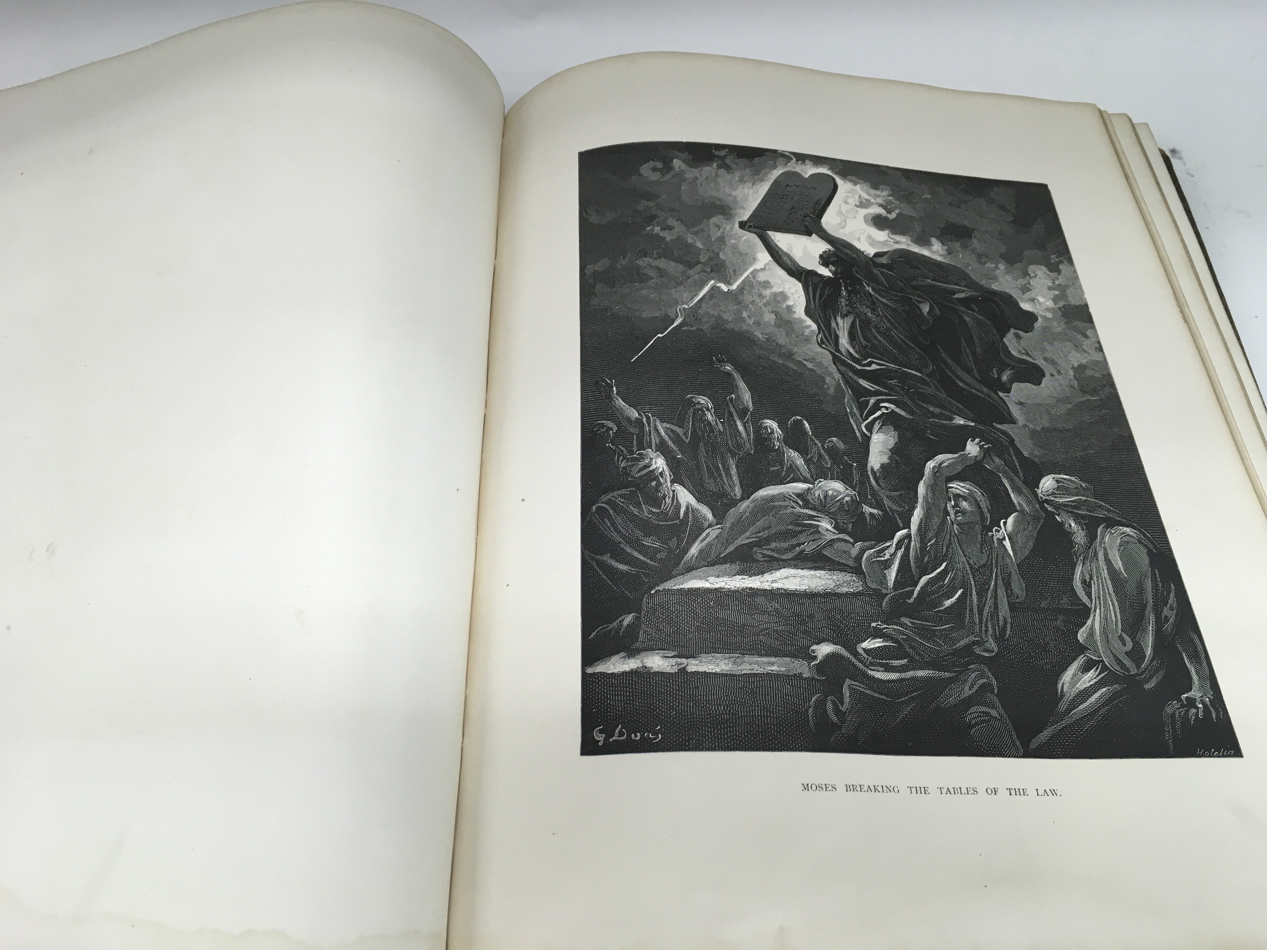 A Victorian book 'The Dore Gallery' containing 250 engravings and published by Cassell, Petter and - Image 4 of 4