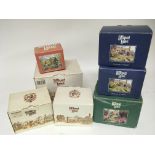 A collection of seven boxed Lilliputian Lane cottages (7) - NO RESERVE