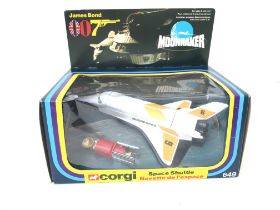 A Boxed Corgi Moonraker Space Shuttle #649.