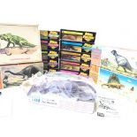 A Collection of Pyro Model dinosaur Kits and a col