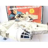 A Boxed vintage Star Wars Millennium Falcon (parts